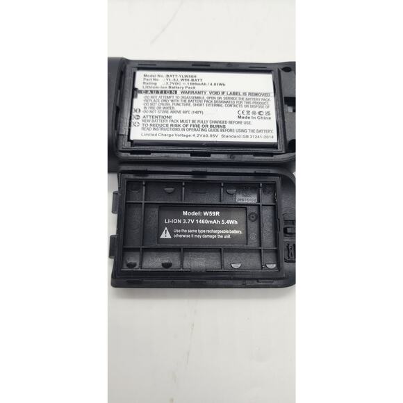 W59R Yealink Ruggedized DECT Handset with charging cradle and charger only. - Picture 5 of 6